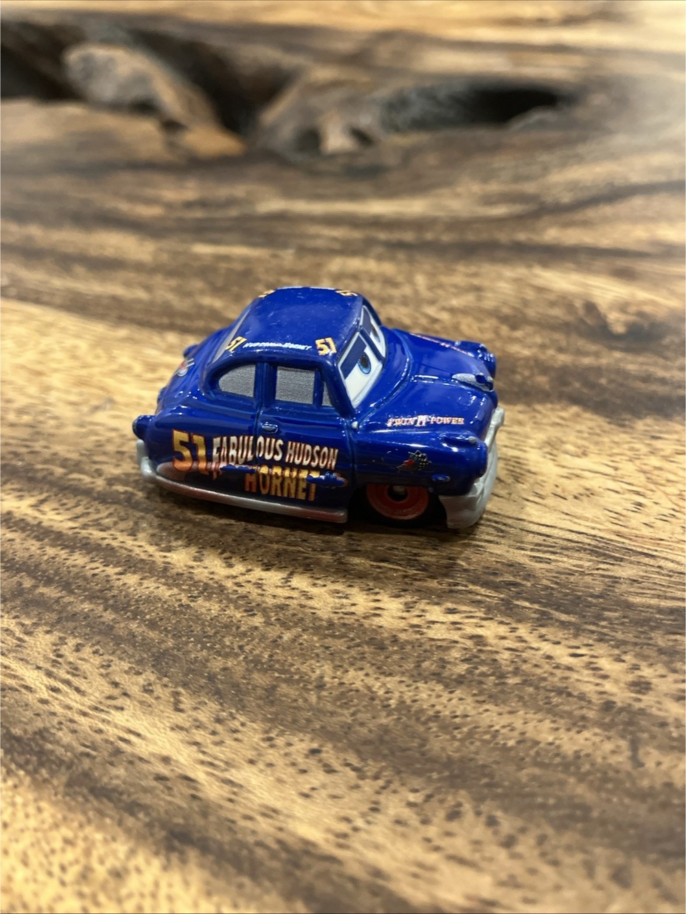 Disney Pixar Cars Fabulous Doc Hudson Hornet Mini Racers - Picture 4 of 6